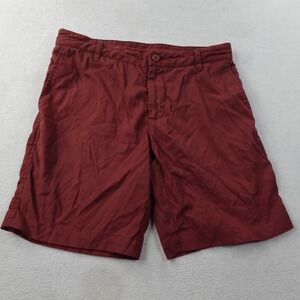 Outlier New Way Shorts Mens 30 Burgundy Red 8" F.Cloth Stretch Made USA
